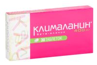 Клималанин таблетки 400мг 30шт миниатюра фото №2