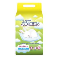 Пеленки детские одноразовые Joonies/Джунис 60х90см 10шт