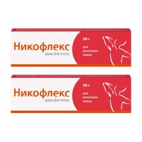 2Х Крем для тела Никофлекс туба 50г