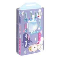 Подгузники-трусики одноразовые для детей Jambo-pack КК/2 Watashi 9-14кг 42шт р.L (4) миниатюра фото №2