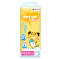 Подгузники-трусики одноразовые для детей Jambo-pack КК/2 Watashi 16-25кг 34шт р.XXL (6)