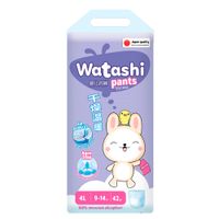 Подгузники-трусики одноразовые для детей Jambo-pack КК/2 Watashi 9-14кг 42шт р.L (4) миниатюра