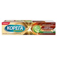 Крем для фиксации зубных протезов комфорт и защита десен с алоэ Professional Corega/Корега 40г