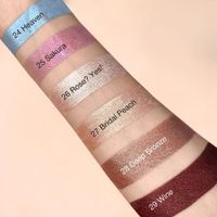 Тени для век жидкие сатиновые Pro satin Relouis 4,7г тон 26 Rose миниатюра фото №4