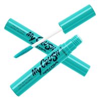 Тушь для ресниц объемная цвет ярко-бирюзовый Teal storm My crush Relouis 3г миниатюра фото №2