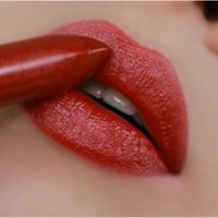 Помада губная Premium gold Relouis 3,8г тон 308 Тёмно-красный миниатюра фото №2