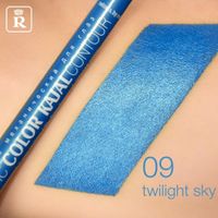 Карандаш механический для глаз Artistic color kajal Relouis 0,36г тон 09 Шиммерный голубой миниатюра фото №3