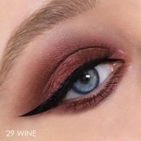 Тени для век жидкие сатиновые Pro satin Relouis 4,7г тон 29 Wine миниатюра фото №4