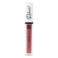 Помада губная жидкая матовая Nude matte complimenti Relouis 4,5г тон 12 Тёплый коралловый нюд