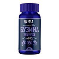 Бузина комплекс GLS капсулы 400мг 60шт миниатюра фото №2