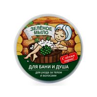 Мыло Floresan (Флоресан) натуральное таежное Зеленое для бани и душа 450 г миниатюра фото №2