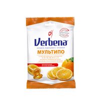 Карамель лечебная мультипо Verbena/Вербена 60г