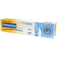 Нимулид гель для наружного применения 1% 60г миниатюра фото №2