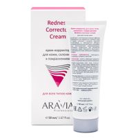 Крем-корректор для кожи лица склонной к покраснениям Aravia Professional/Аравия 50мл миниатюра фото №6