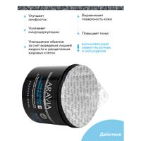 Гель для тела контрастный антицеллюлитный с термо и крио эффектом Aravia Organic/Аравия 550мл миниатюра фото №5