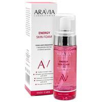Пенка для умывания с муцином улитки и гинкго билоба Energy Aravia Laboratories 150мл