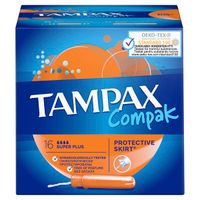 Тампоны с аппликатором TAMPAX (Тампакс) Compak Super plus, 16 шт. миниатюра фото №3