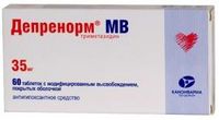 Депренорм МВ таблетки пролонгированного действия п/о плен. 35мг 60шт