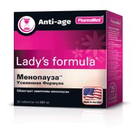 Менопауза усиленная формула Lady's formula/Ледис формула таблетки 860мг 30шт