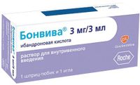Бонвива раствор для в/в введ. 1мг/мл 3мл