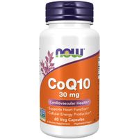 CoQ10 30мг Now/Нау капсулы 516мг 60шт