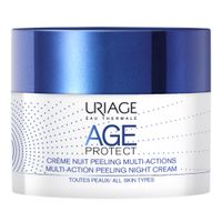 Крем-пилинг ночной многофункциональный Age protect Uriage/Урьяж 50мл
