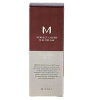 Крем тональный SPF42/PA+++ M Perfect cover Missha 20мл тон 21 Light beige