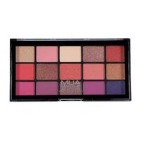 Палетка теней для век 15 оттенков Cosmic vixen Make Up Academy Mua/Муа 12г