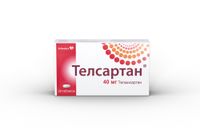 Телсартан таблетки 40мг 30шт