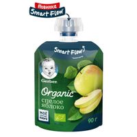 Пюре органическое спелое яблоко Gerber/Гербер пауч 90г