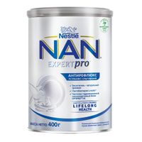 Смесь сухая молочная Nan/Нан Антирефлюкс 400г