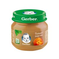 Пюре персик Gerber/Гербер 80г