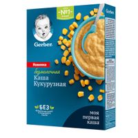 Каша сухая безмолочная кукурузная Gerber/Гербер 180г