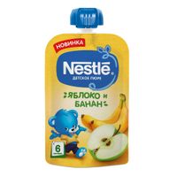Пюре яблоко и банан Nestle/Нестле 90г