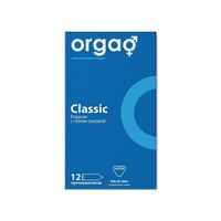 Презервативы Orgao (Оргао) гладкие, прозрачные 52 мм 12 шт.