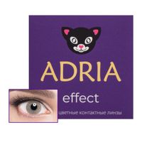 Линзы контактные цветные Adria/Адриа Effect color (8.6/-1.00) Caramel 2шт