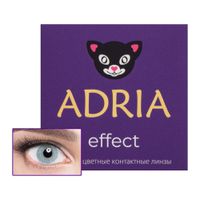 Линзы контактные цветные Adria/Адриа Effect color (8.6/-8.50) Topaz 2шт