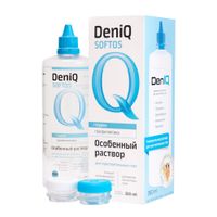 Раствор для ухода за контактными линзами DenIQ 360мл