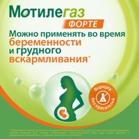 Мотилегаз Форте капсулы 120мг 20шт миниатюра фото №3 Мотилегаз Форте капсулы 120мг 20шт миниатюра фото №3