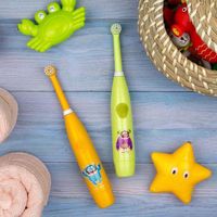 Щетка зубная электрическая детская 5-12 лет цвет салатовый Kids CS-462-G CS Medica/СиЭс Медика миниатюра фото №3