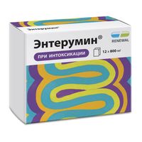 Энтерумин порошок для приг. суспензии для приема вн. пак. 800мг 12шт