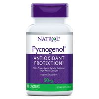 Пикногенол 50мг Natrol капсулы 355мг 60шт