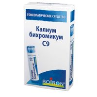 Калиум бихромикум С9 гранулы гомеопатические 4г Калиум бихромикум С9 гранулы гомеопатические 4г
