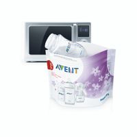 Пакеты для стерилизации в микроволновой печи Philips Avent 5шт (SCF297/05) миниатюра