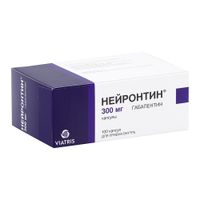 Нейронтин капсулы 300мг 100шт