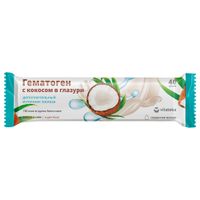Гематоген с кокосом в глазури Vitateka/Витатека 40г