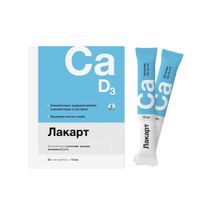 Лакарт вкус ванили жидкость для приема внутрь стик-пак. 10мл 30шт
