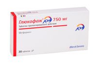 Глюкофаж Лонг таблетки пролонгированного действия 750мг 30шт
