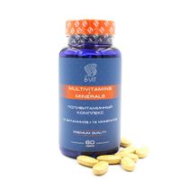 Мультивитамины и минералы премиум-класса B-VIT таблетки 1,11г 60шт