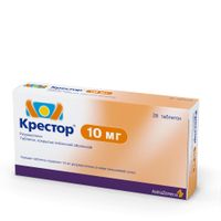 Крестор таблетки п/о плен. 10мг 28шт миниатюра фото №3